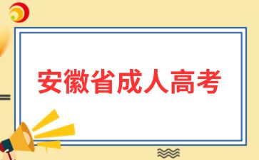2025年安徽成人高考报名时需要带的证明材料?